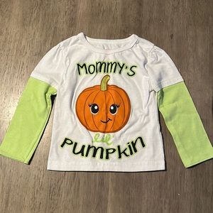 (3/$10) Mommy’s lil pumpkin tee 3T